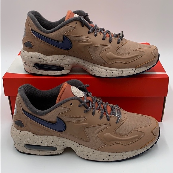 NIKE AIR MAX2 LIGHT LX desert dust/sanded purple M - Picture 15 of 16